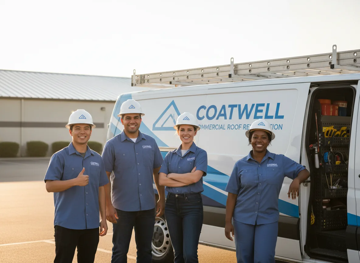 Commercial roof coating company in Buhl, MN